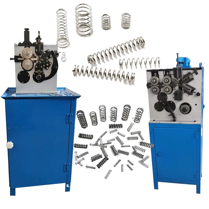 Garage door lengthening spring coiling production machine Second-hand spring coiling machine