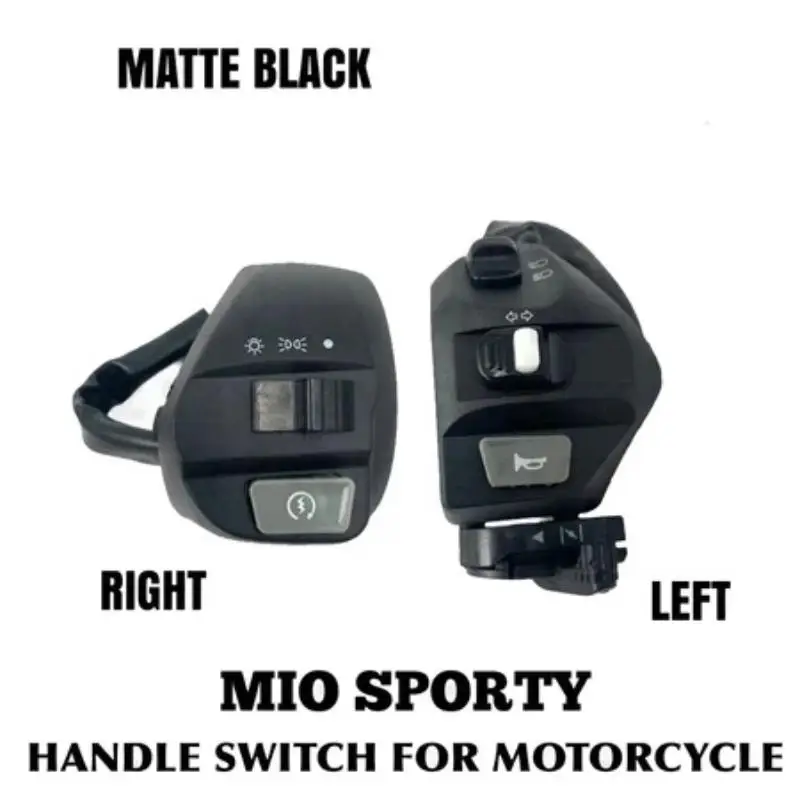 Waterproof Motorcycle Left Right Control Switch Set for Mio J Sporty Smile Soul Jupiter Mx Z Burhan 5TL Repair Parts