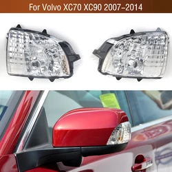 For Volvo XC70 XC90 2007 2008 2009 -2014 Outside Rearview Wing Door Side Mirror Turn Signal Light Indicator Lamp Cover No Bulb