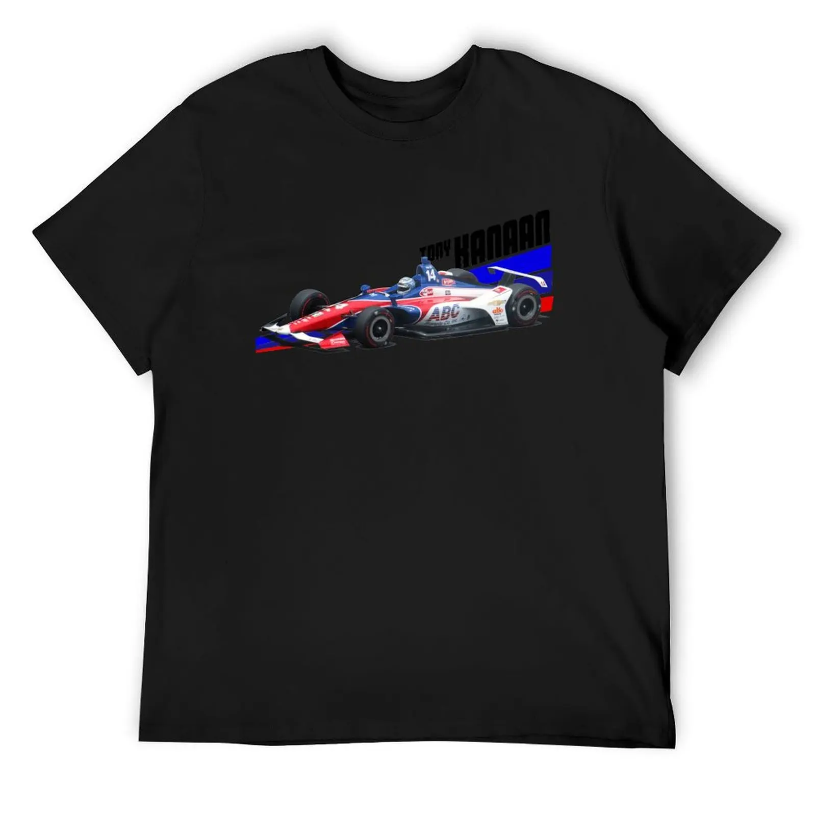 

Tony Kanaan 2018 (light colors) T-Shirt hippie clothes summer 2025 quick-drying graphics mens designer t shirt