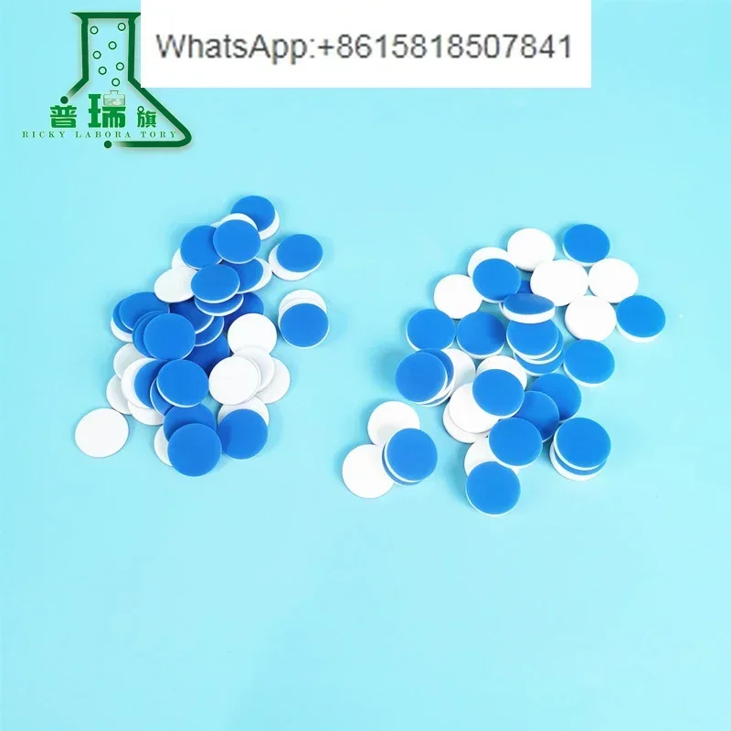 Moisture meter matching gasket, threaded top empty bottle replacement gasket PTFE silicone 17.5 * 1.5/3 mm 6ml measuring bottle