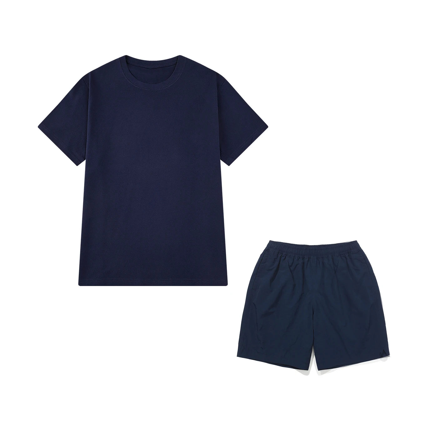

NIGO Blue Printed T-shirt Shorts Set Suit #nigo94592