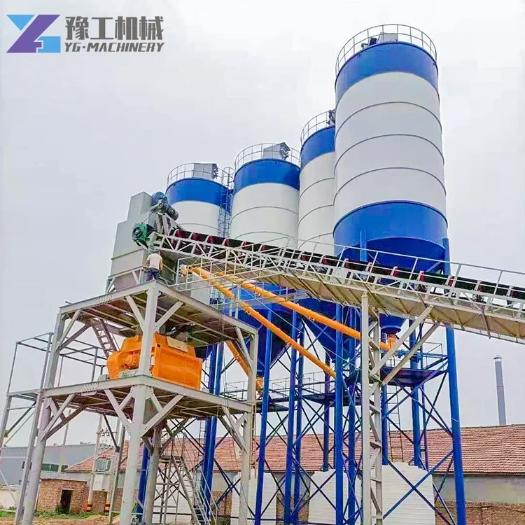 YG BHS Concrete Mixer Precast Fixed Cement Ready Plant Concrete Mixing Plant Concrete Batching Plant