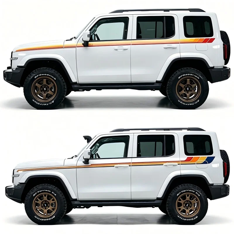 Car Stickers For Tank 300 Body Decals Vinyl Graphics Side Stripes Racing Rally Livery Accessories Auto Exterior Decoration Film