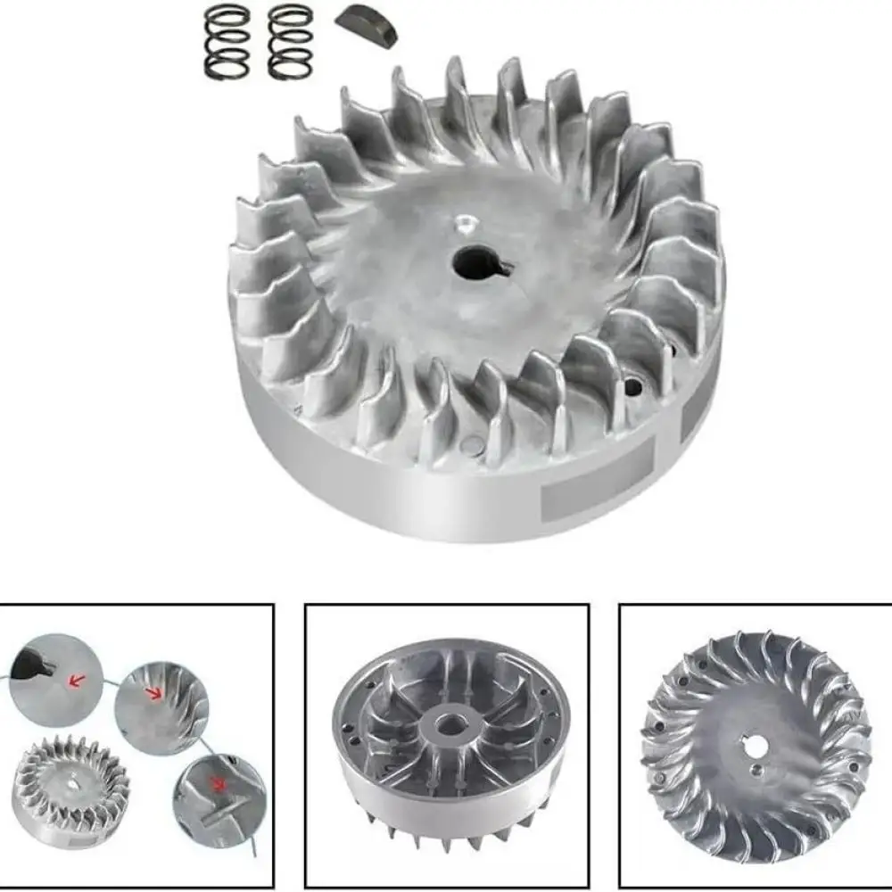 Ignition Fan Flywheel Assembly For Coleman CT200U GX160 Predator 212cc 196cc Mini Bike Go Kart Engine Replacement