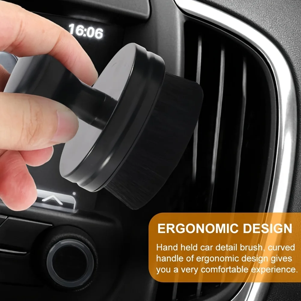 Professional Car Detailing Brushes Dusting Kit Soft Bristle For Wheel Rim Air Vent Dashboard Cleaning