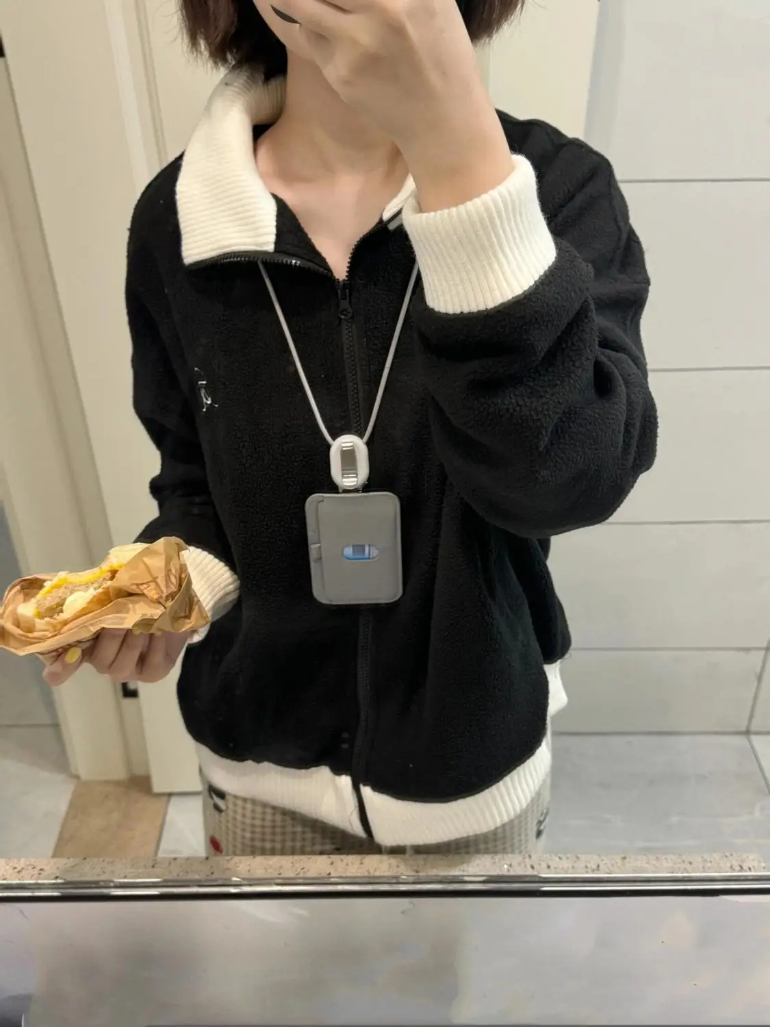 

Lamb Wool Jacket Female Oversize Woman Durable Construction Long Lasting Quality Persistent Wear Strong Material Tough Fabric GF