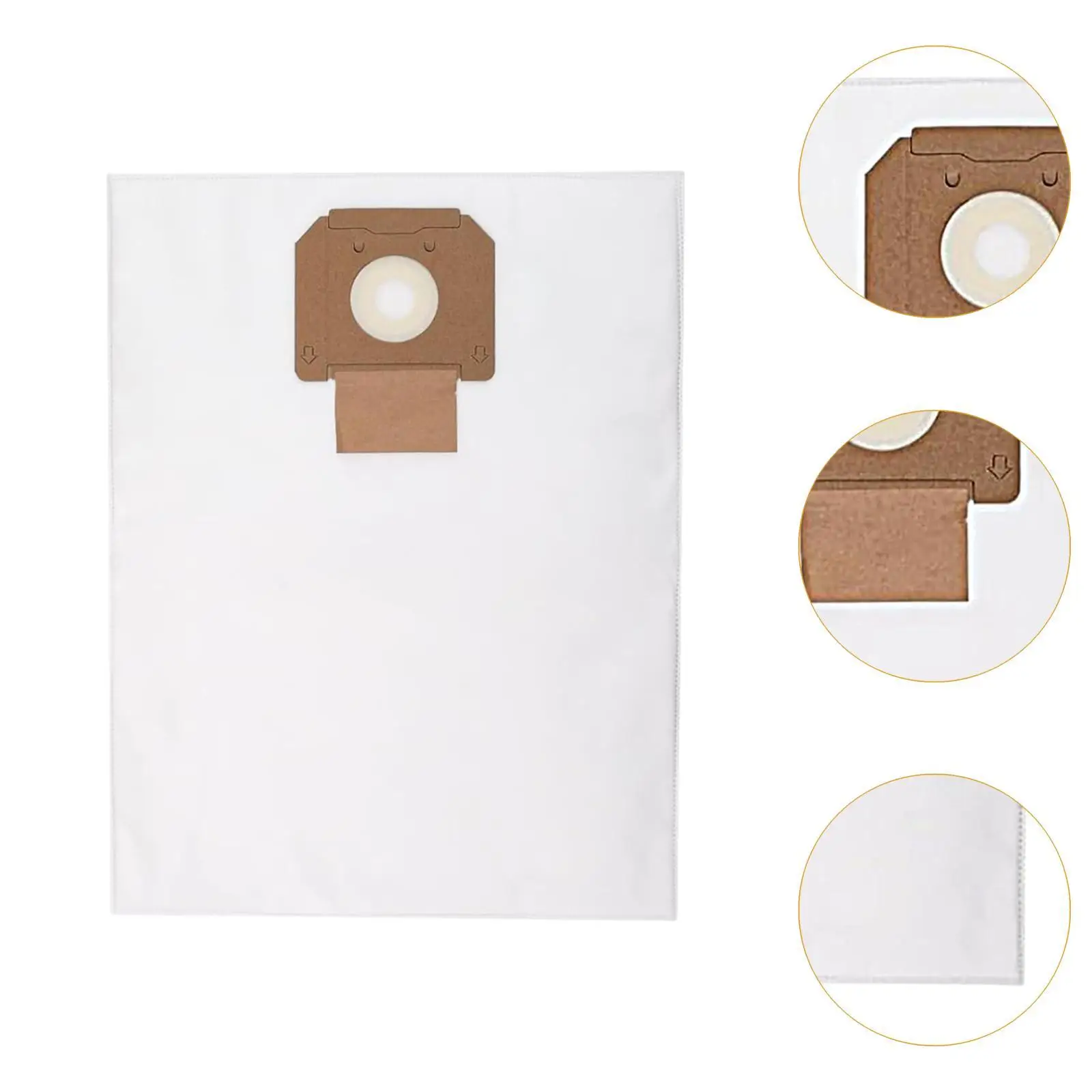 Saco extrator de pó para aspirador de pó, peças de reposição reutilizáveis para acessórios vac090