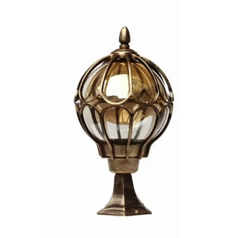 

Ретро европейский IP65 устойчивый dig65 открытый водный декоративный садовый пейзаж колонна светодиодный уличный фонарь