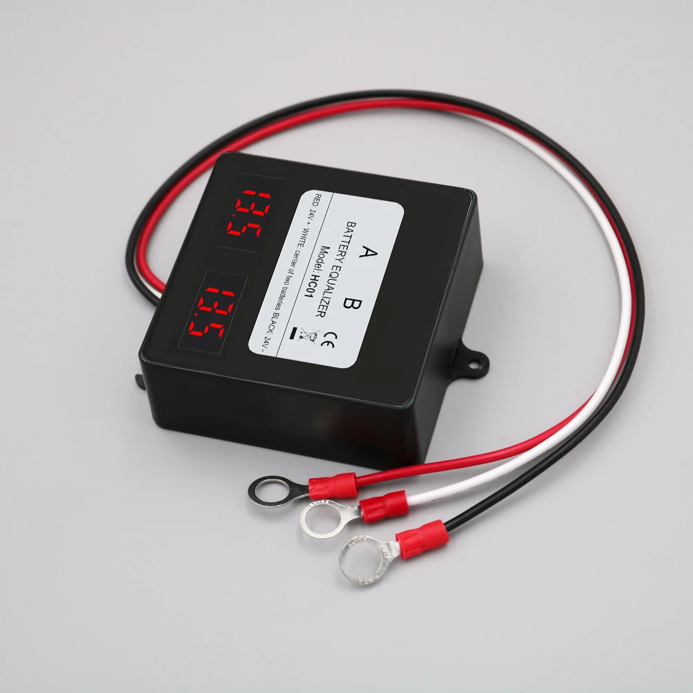 ANGUI HC01 Battery Equalizer Lead Acid Batteries Voltage Balancer Lead acid Battery Charger Regulator Serial 2S Active
