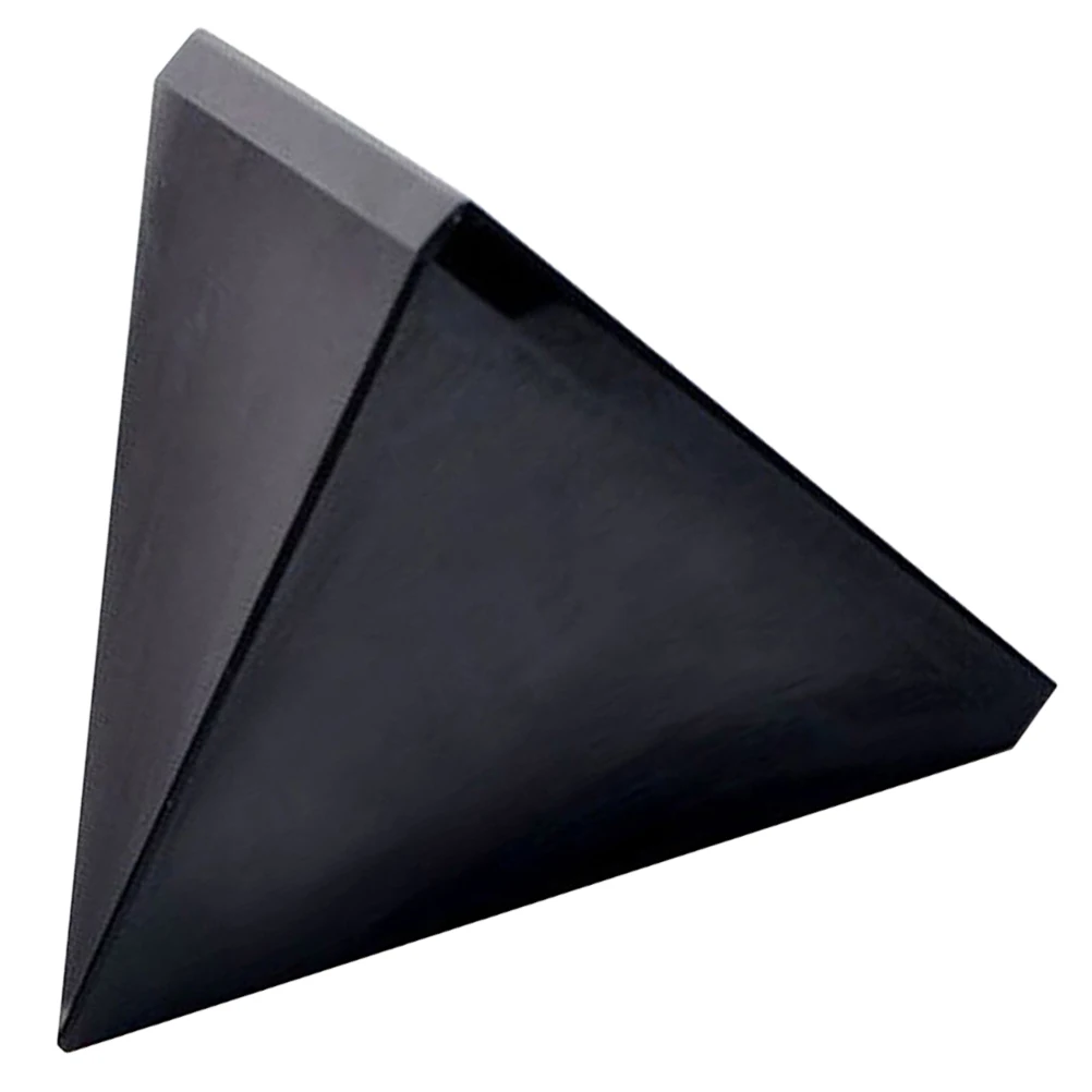 

Обсидианная кристаллическая пирамида, энергетический камень для йоги, медитации, балансировки чакры, декоративная бытовая пирамида небольшого размера, черный цвет, пирамида