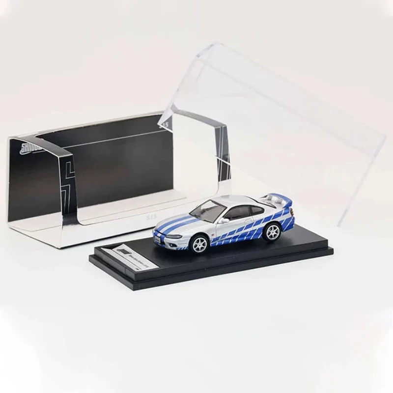

Diecast Original 1:64 Scale Silvia S15 Alloy Model Simulation Classic Decoration Hobbies Souvenirs Collection Static Display