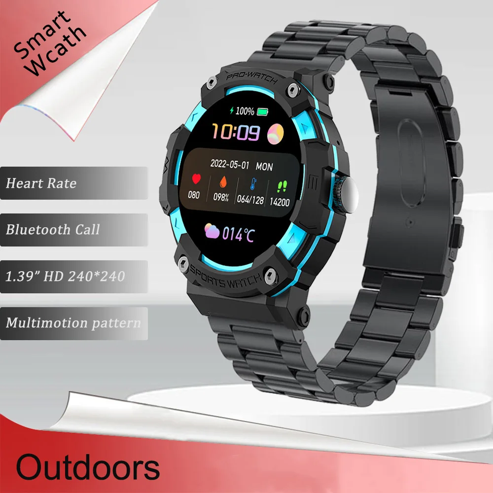 

Outdoor Smart Watch Men And Women 1.39” HD 240*240 Bluetooth Call Health Monitoring Game Heart Rate Step Count Exercise Watches