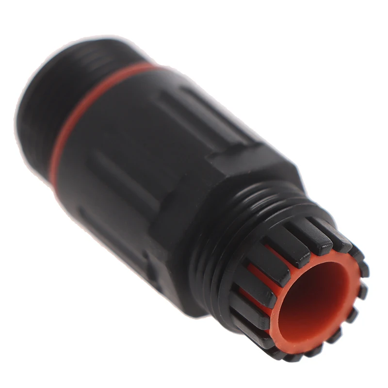 1 Pcs IP68 Industrial Electrical Waterproof Wire Cable Connector 2 Pin 3 Pin Outdoor Plug Socket Straight Quick Screw Connection