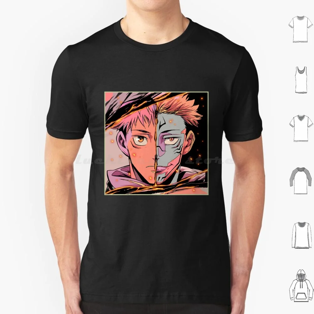 Camiseta de algodón para hombre y mujer, camisa con estampado de Sukudori, Jujutsu Kaisen, Anime, Jjk, Manga, Gojo, Itadori, Jujutsu, Sukuna, Kaisen, Yuji, Itadori