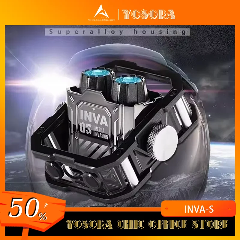 

Yeezen INVA-S HiFi Music ENC Earbuds Bluetooth Wireless Earphones TWS Gaming Headset For Esports Gamer Customized Earphones Gift