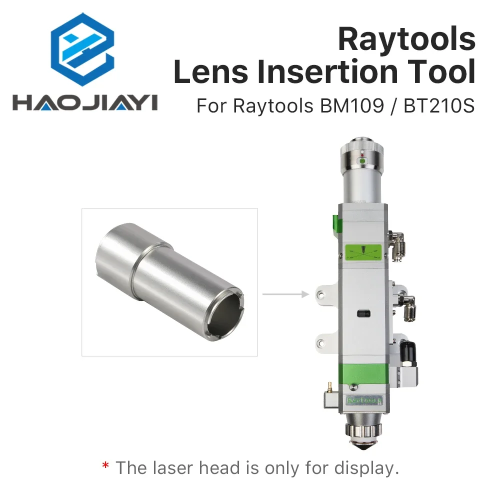 Focusing Lens Insertion Tool D28 for Collimating Focusing Lens on Raytools BT210S/BM109 Fiber Laser Cutting Head