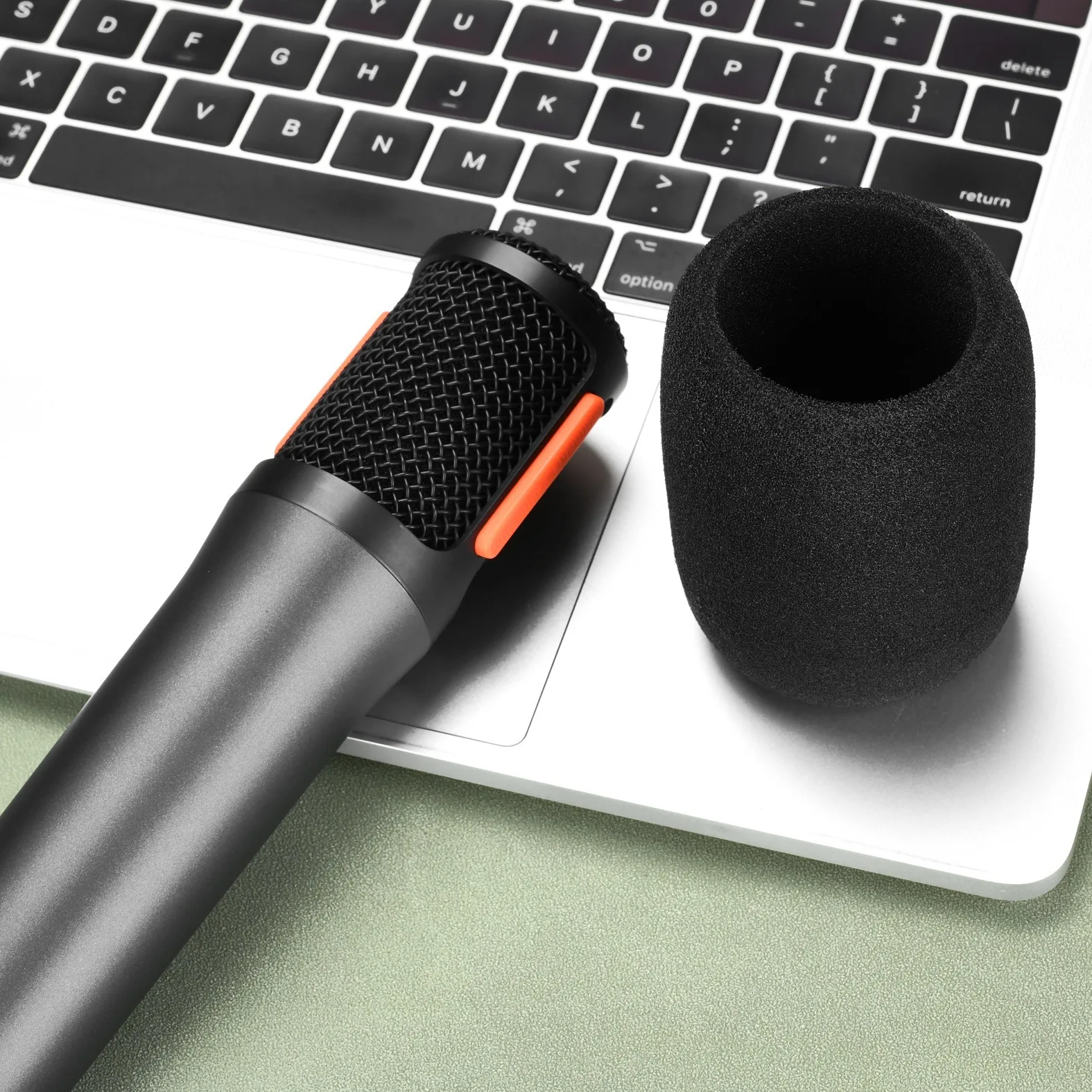for JBL PartyBox Wireless Mic Microphone Dust Cover Microphone Windshield Sponge Cover