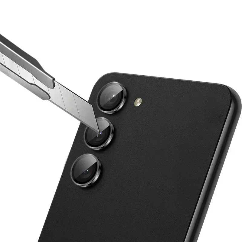 Metal Lens Ring Case for Samsung S23 Plus FE Camera Lens Screen Protector Protective for Samsung Galaxy S24 S23Plus Lens Cover