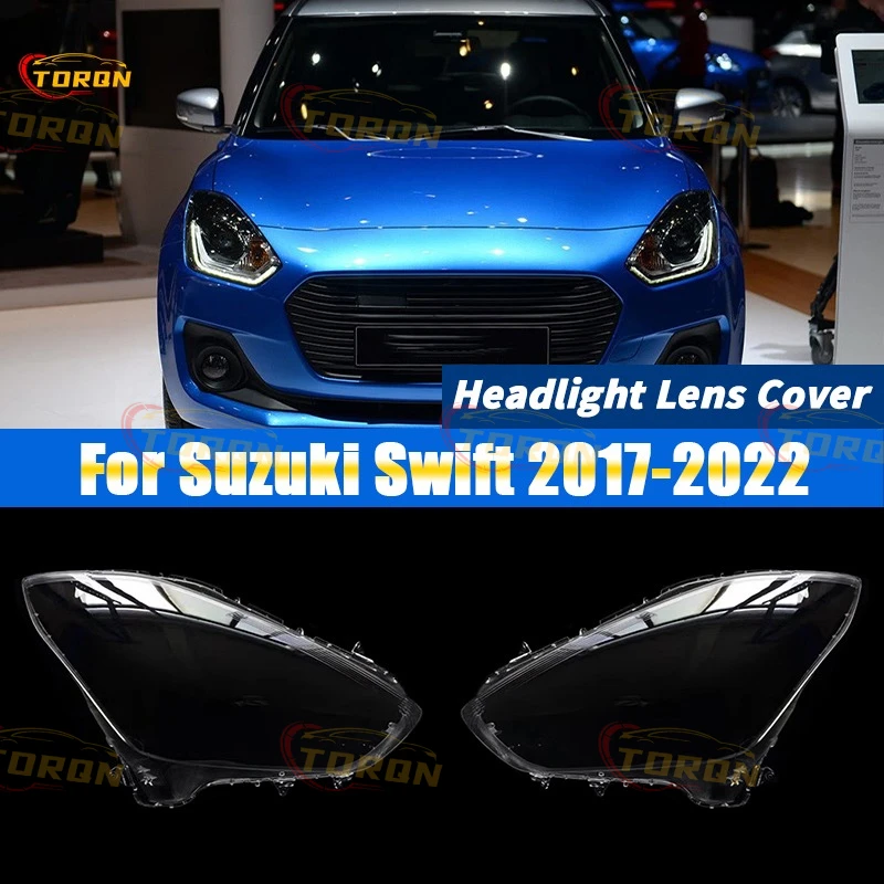 

For Suzuki Swift 2017 2018 2019 2020 2021 2022 Car Headlight Lens Cover Headlamp Shade Head Lamp headlight lamp cover car parts