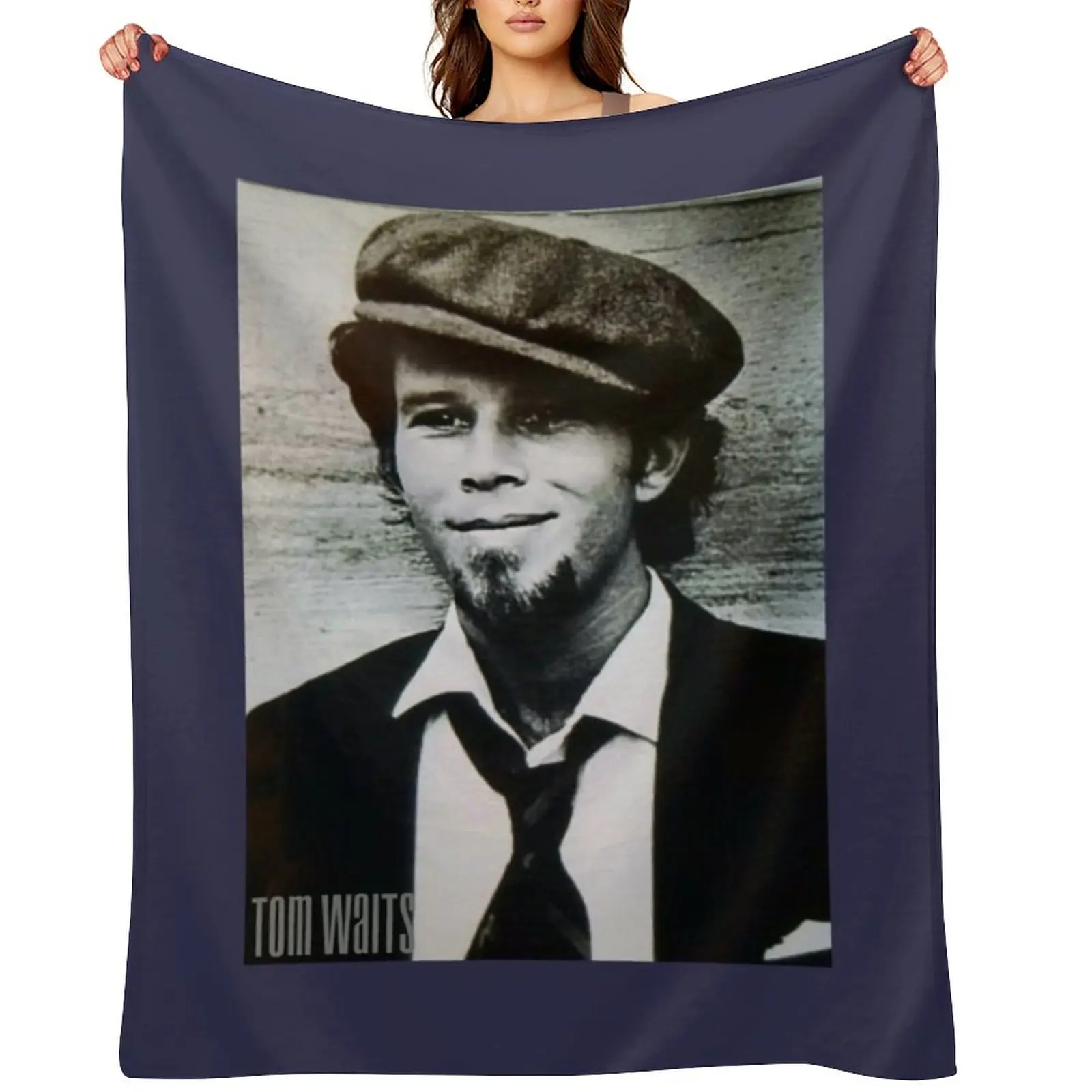 

Tom Waits Throw Blanket Sofas Stuffeds Kid'S Retros Blankets