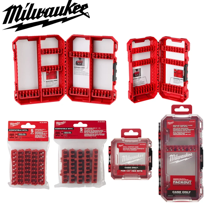 Milwaukee Packout Kleine Middelgrote Grote Behuizing Impact Driver Accessoires Invoegen Bit Accessoires Set