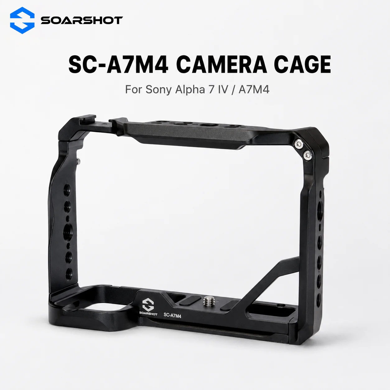Camera Cage Rig - SOARSHOT SC-A7M4 Camera Cage for Sony