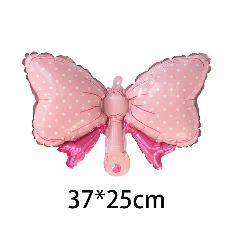 6pcs Disney Minnie Bow Balloon Bow Tie Pink Balloon Mini Bow Balloon Wedding Bride Shower Girl Gift Balloon Decoration