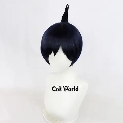 Chainsaw Man Hayakawa Aki 30cm Kort Rak Anime Cosplay Peruker Fiber Värmebeständigt Syntetiskt Hår + Perukmössa 10 best sales Aki cosplay motorsågsman - №2