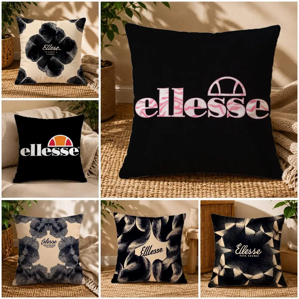 Brand-elle-sseS Cushion Cover Soft Short Plush Zippered Cushion Covers 40/45/50cm Square Decor for Sofa Home