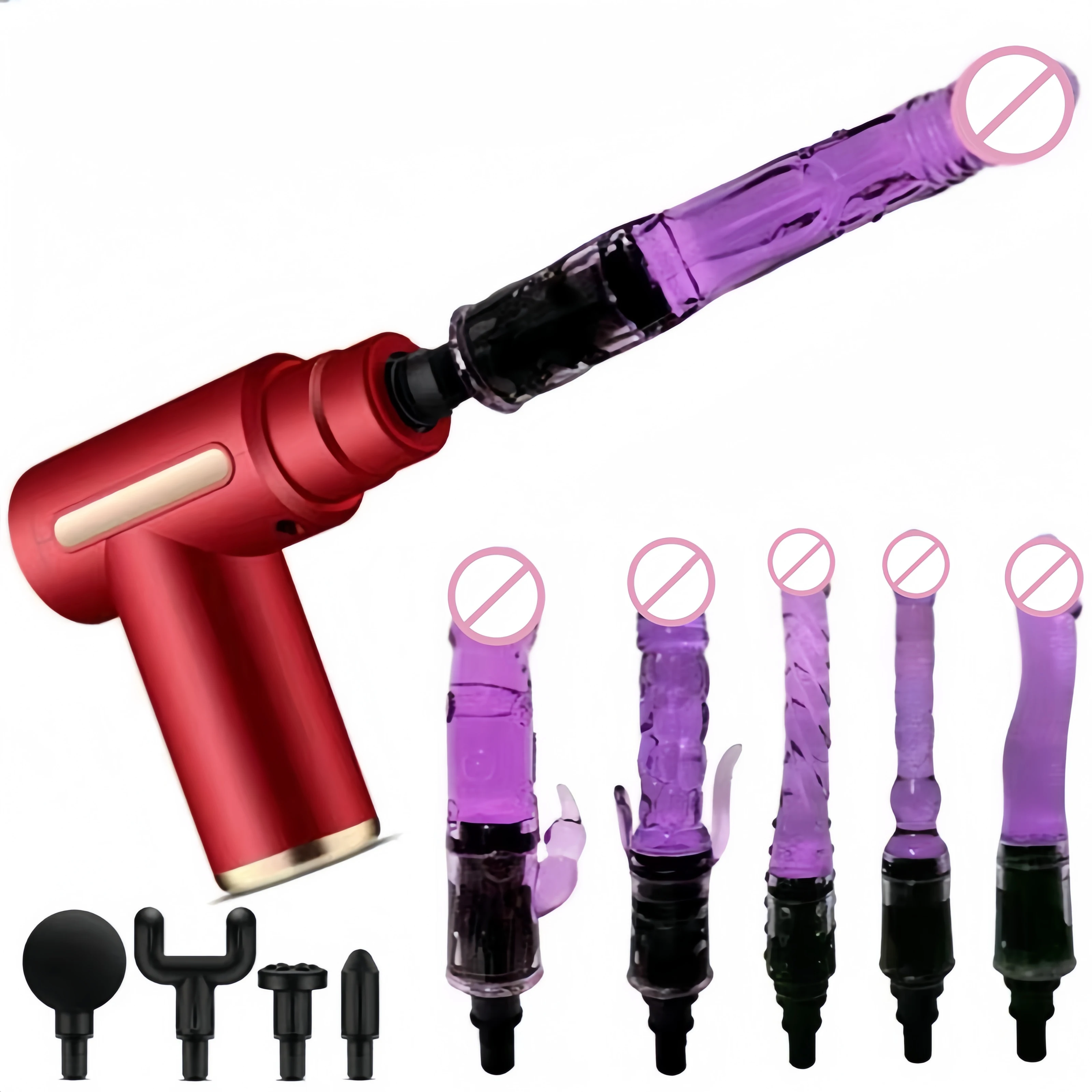 2026 Neue Mini-Massagepistole Automatische Geräuschlose Sexmaschine Männliches Weibliches Sexspielzeug Sex-Masturbationsmaschine Dildo Vibrator Erwachsenen-Geschenk