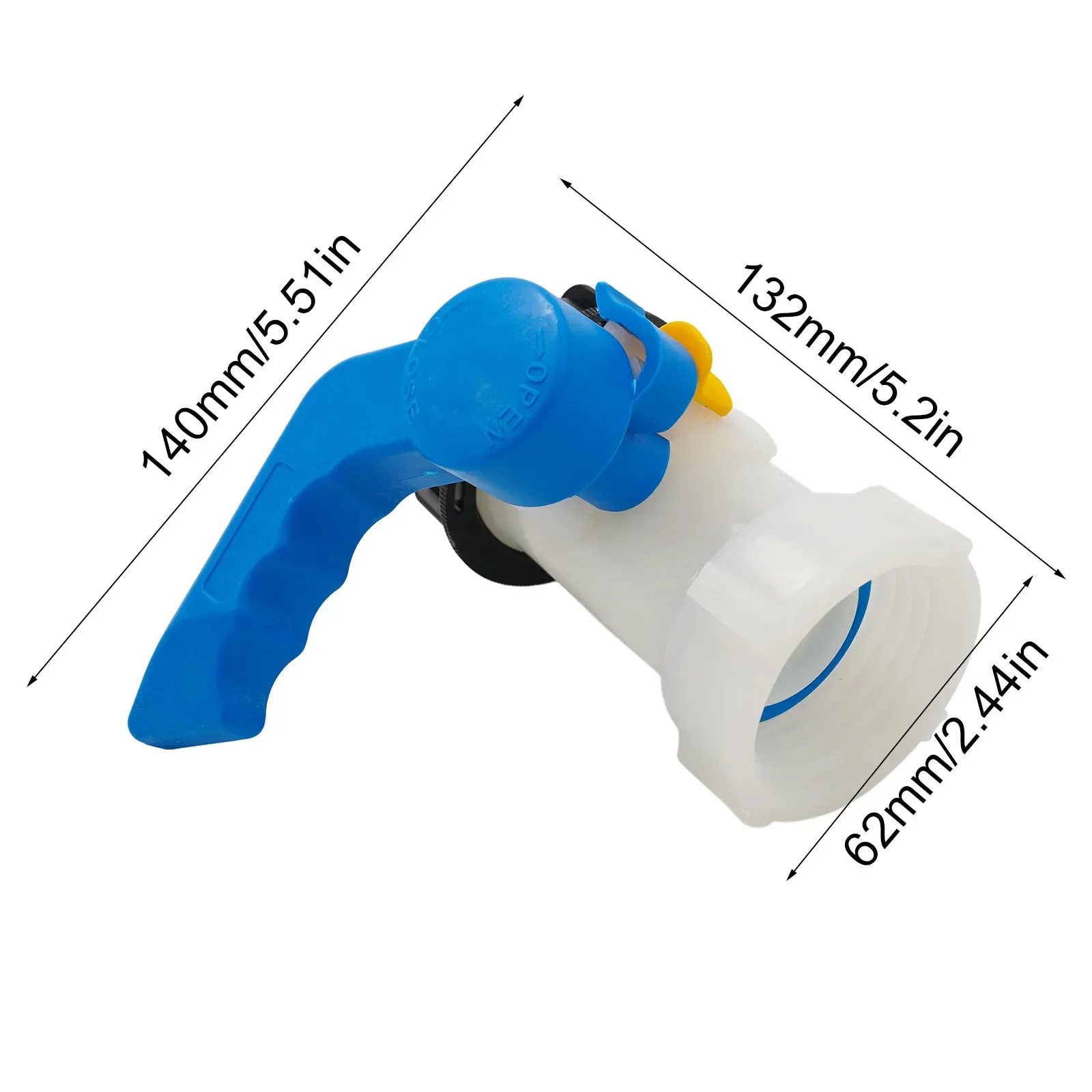 

Watering Equipment IBC-Ventil Container Flap Valve IBC Plastic Accessories Rain Barrels Spout Valve Water Storage High Quality