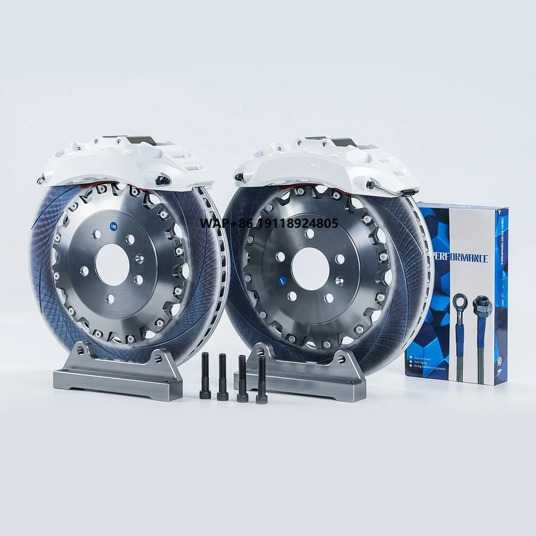 

Performance Brake Kit 6 Piston Tuning Brake Systems NS6 Universal Brake Calipers for TT MK2 S3 A4 A5 S5 B8 B9 A6 S6 C7 C8