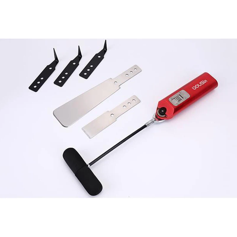 

Набор инструментов для снятия автомобильных стекол: быстросъемный шпатель-резак, холодный нож для быстрого снятия автомобильных стекол