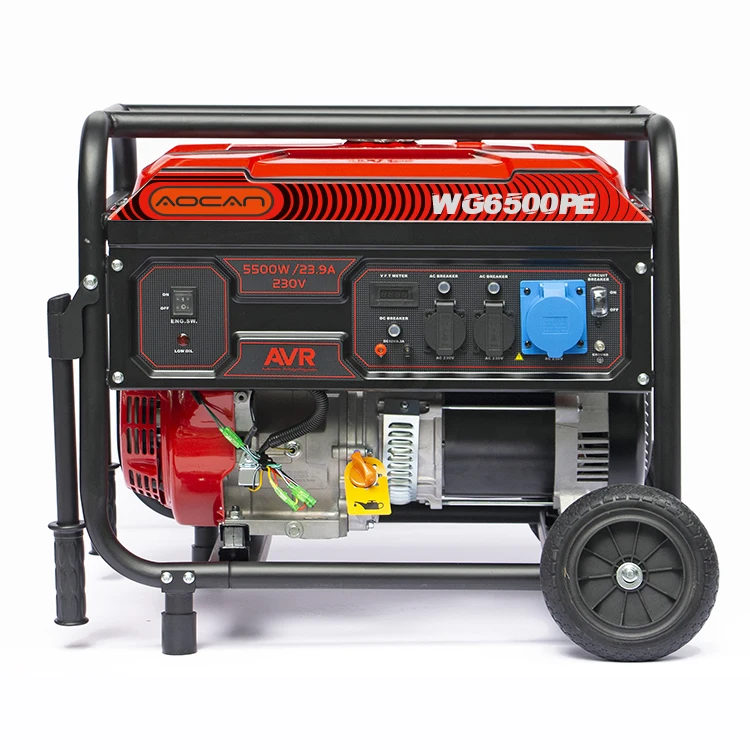 

Professional 6500W 4-Stroke Generator with Electric Start Auto Voltage Control Advanced Air Cooling System