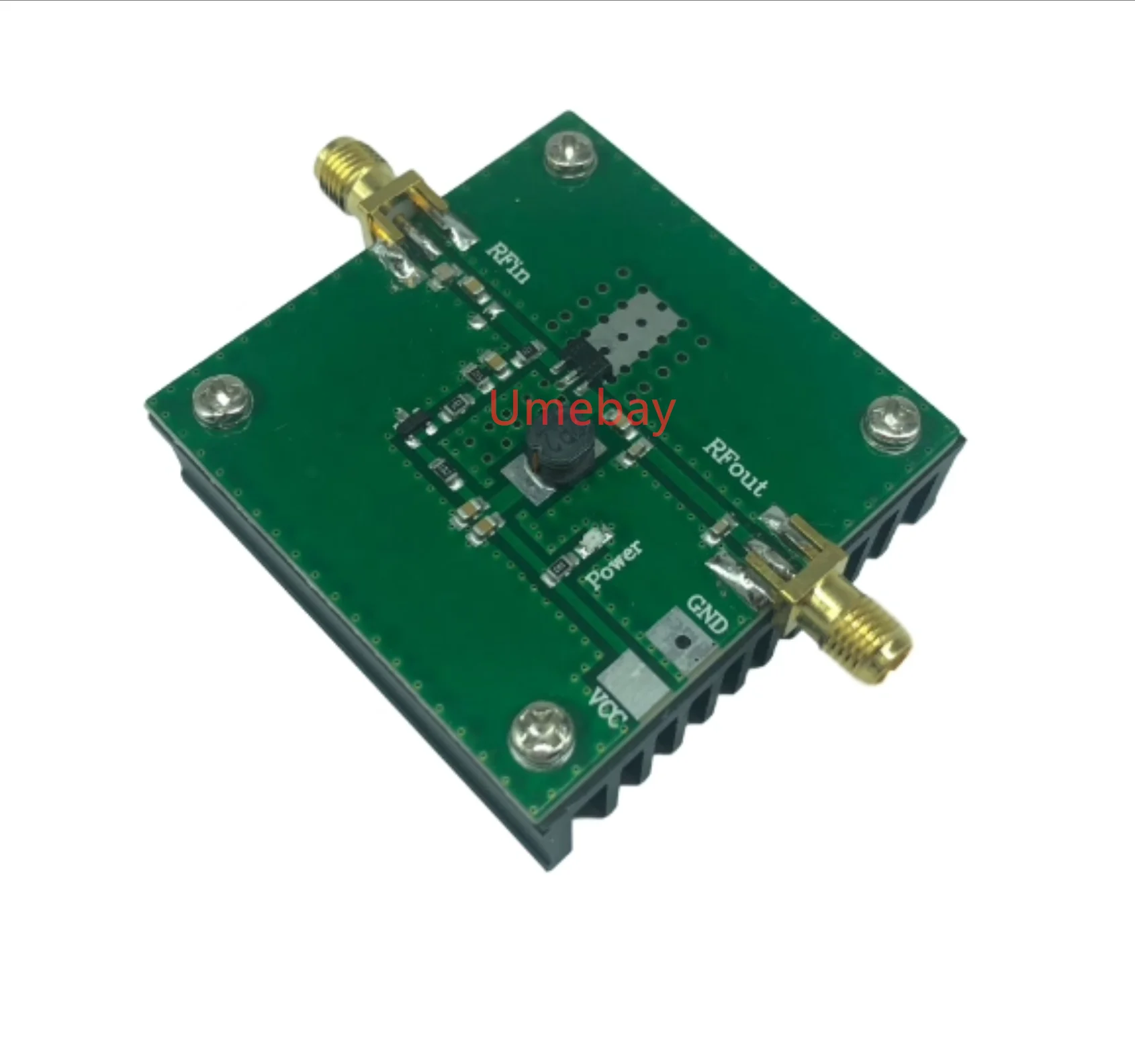 1 piece, integrated circuit, 433MHz 5W RF broadband low-power amplifier module suitable for various 380-450MHz transmitters