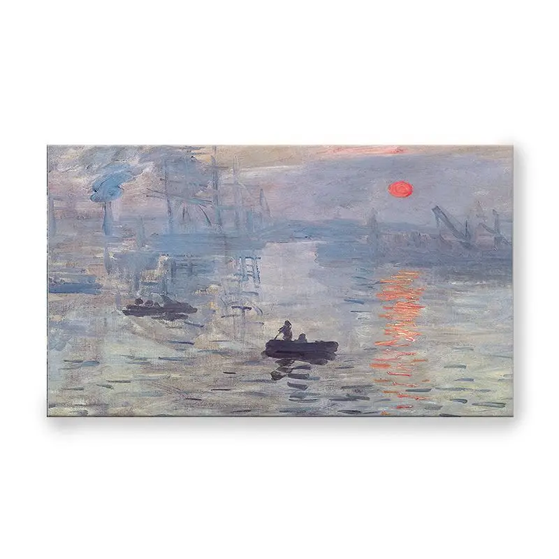 Van Gogh & Monet Impressionist art TV Covers - (32/40/60/75 inch) LCD/OLED monitor cover Screen Protector for Home Decor