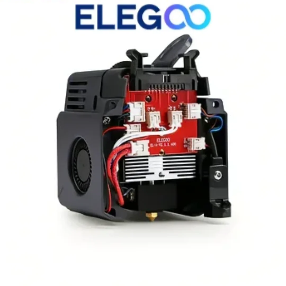 ELEGOO 3D Printer Extruder for Neptune 4/Pro/Plus/Max Fully Assemble Dual-Gear Direct Drive Extruder Official 3D Printer Parts