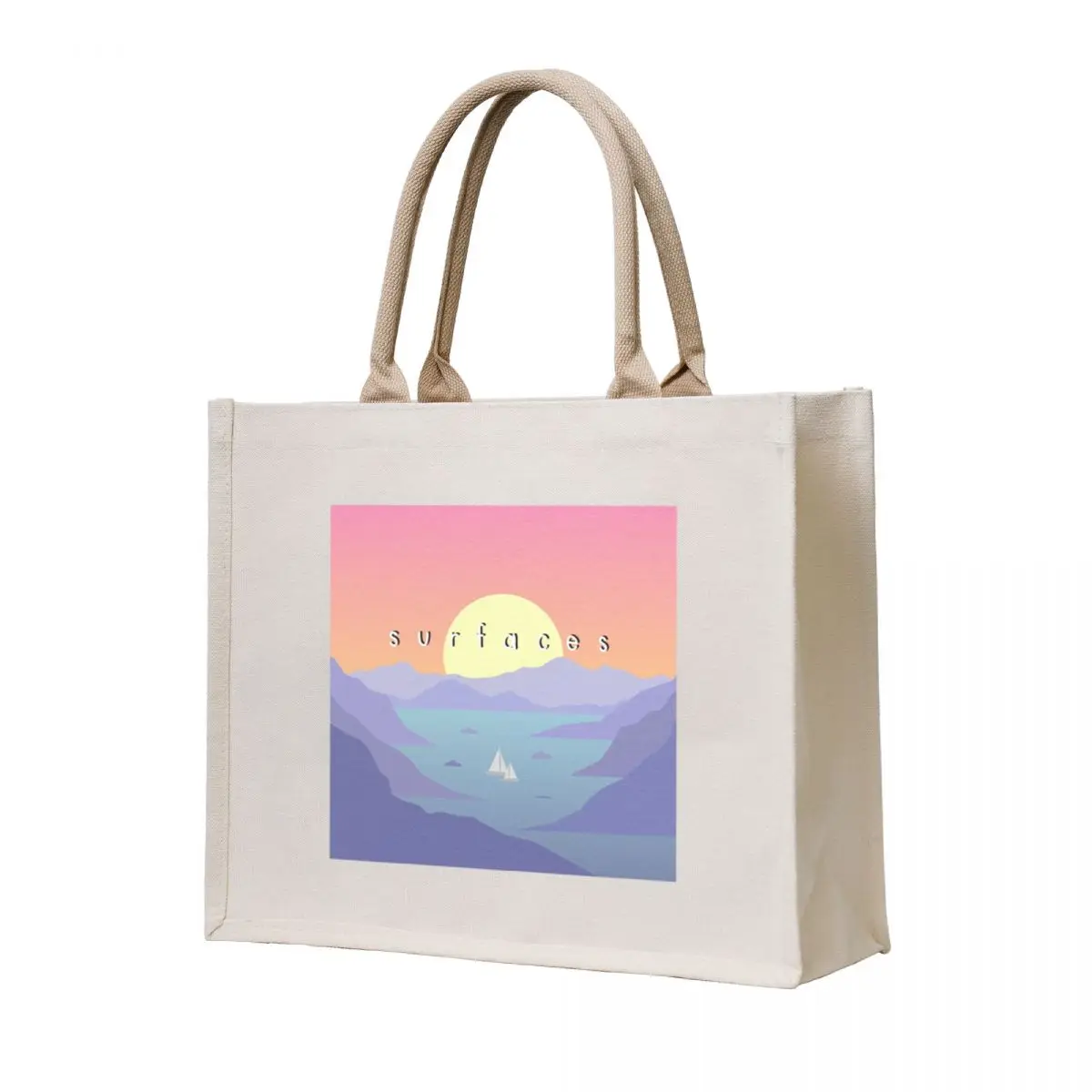 

SURFACES HORIZONS ALBUM Tote Bag shopping bags foldable canvas shopping bag shopper bag women