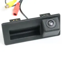 Trunk Handle Rear View Camera FOR Audi A4 B8 B9 A4L S4 RS4 2016~2024 / A3 S3 8V 8P RS3 A5 S5 Q3 Q5 A6 A8 Q7 HD Parking Camera