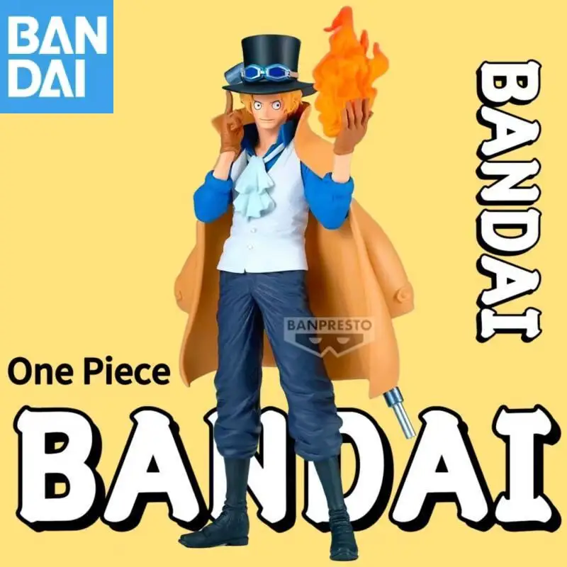 

Bandai Original Banpresto KING OF ARTIST KOA DXF GrandLine One Piece Sabo PVC Anime Figure Action Model Toys Gifts Collectible