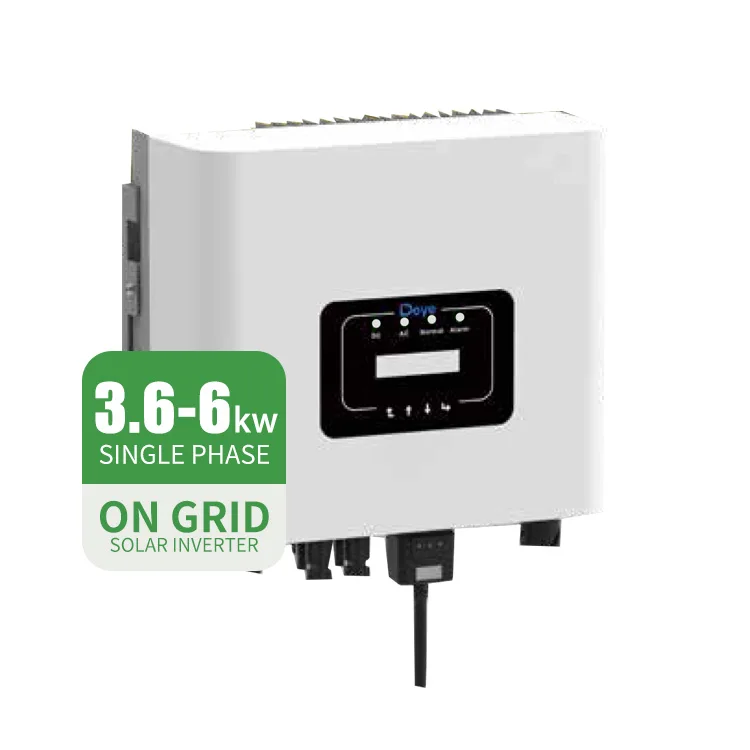 

Quality 3.6kw 4kw 4.2kw 4.6kw 5kw 5.2kw 6kw 6.2kw On-grid Single Phase Solar Inverter SUN-4K-G05P1-EU-AM2 Affordable