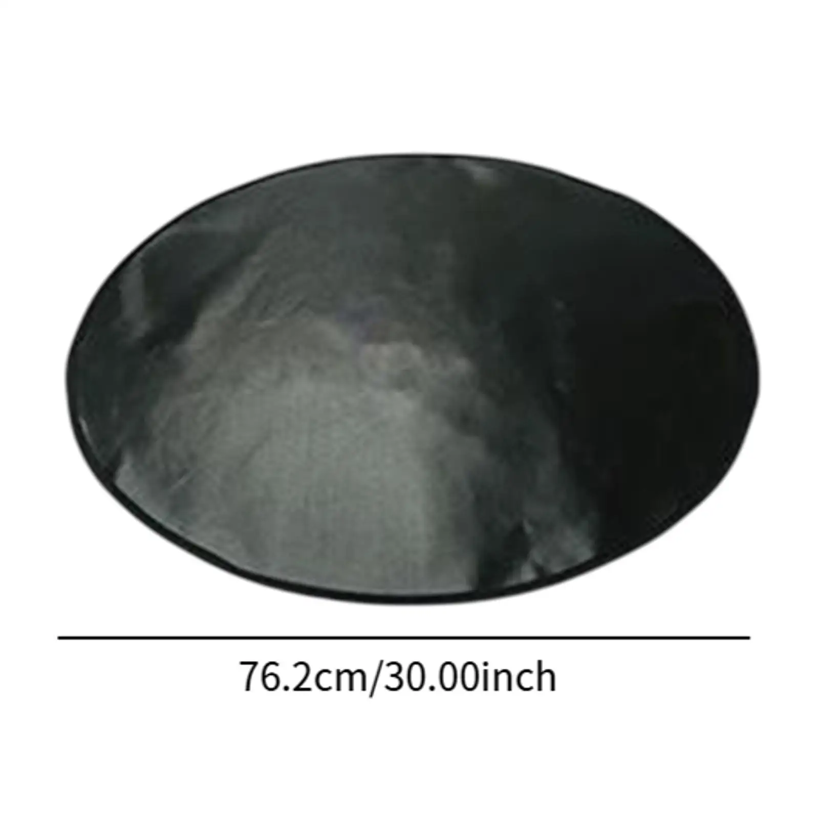 Round Fireplace Mat Floor Protection Rug Under Grill Mat Fireproof Round Table