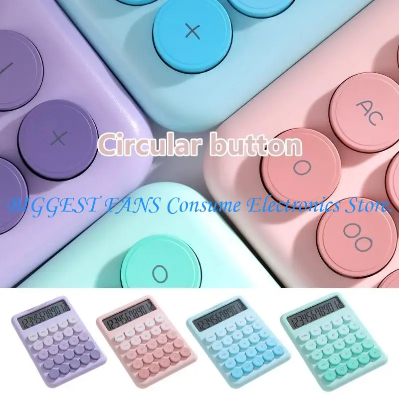 

F68b City Design 12digit Desktop Calculator с простым в чтении экрана и тихий ключ для тихой среды для студентов
