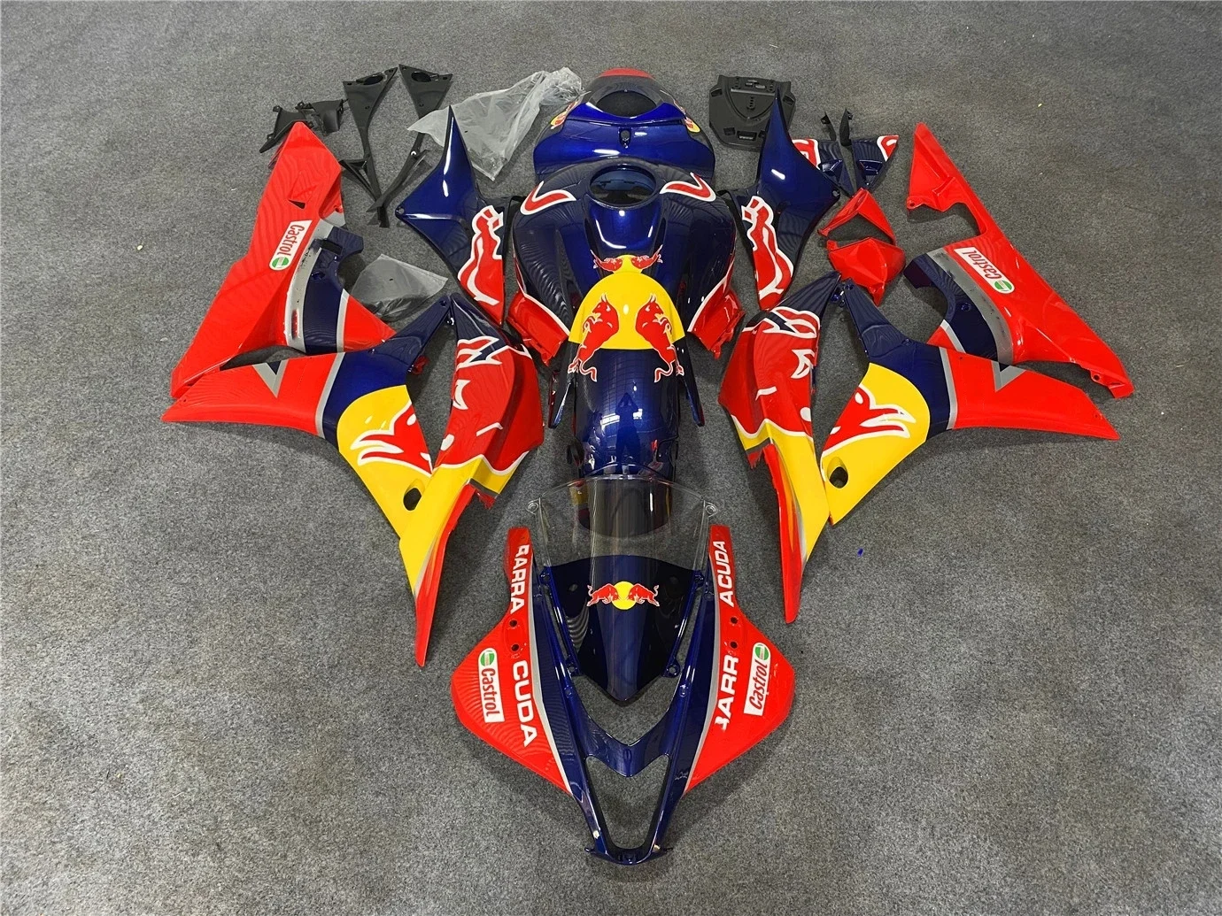 Motorcycle Fairing Kit Suitable for CBR600RR 2007 2008  CBR600 F5 07-08 Fairing Yellow Black Red