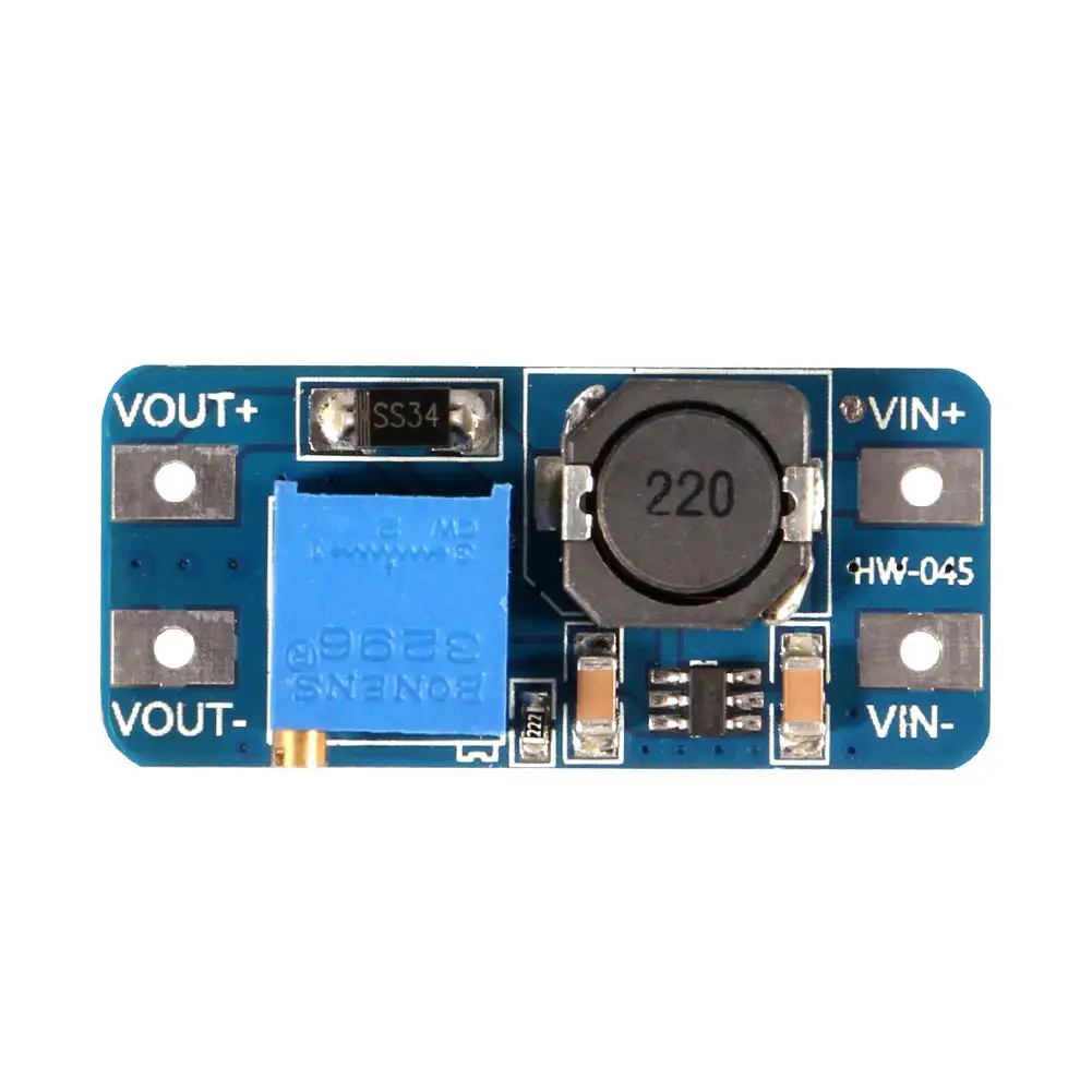 5/10Pcs MT3608 DC Voltage Regulator Step Up Boost Converter Power Supply Module 2V-24V to 5V-28V 2A DC-DC Module