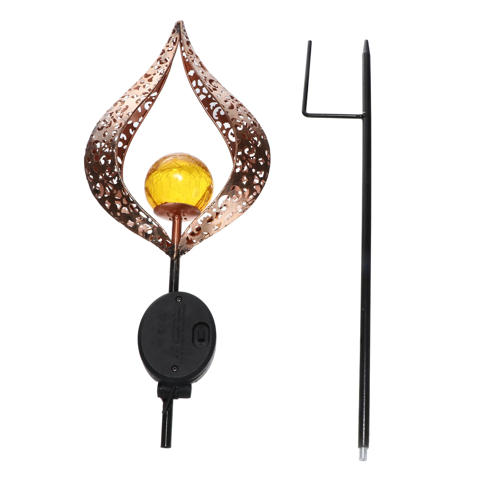 

1pc Solar Flame Light Led Outdoor Garden Lamp Decorative Landscape Lighting For Yard Pathway Courtyard Ground Insert