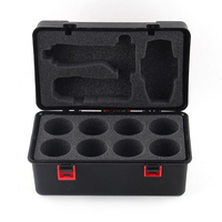 HUA HUA Portable Storage Box For Burst Gyro And Launcher Receiving Box With Foam Toys Storage Case Gift For Kids
