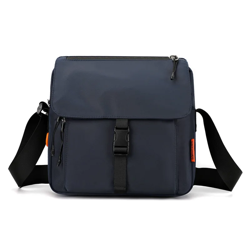 Casual Versatile Man Messager Bag Large Capacity Lightweight Phone Bag Nylon Fiber Outdoor Hiking Gym Cycling Shoulder Women Bag