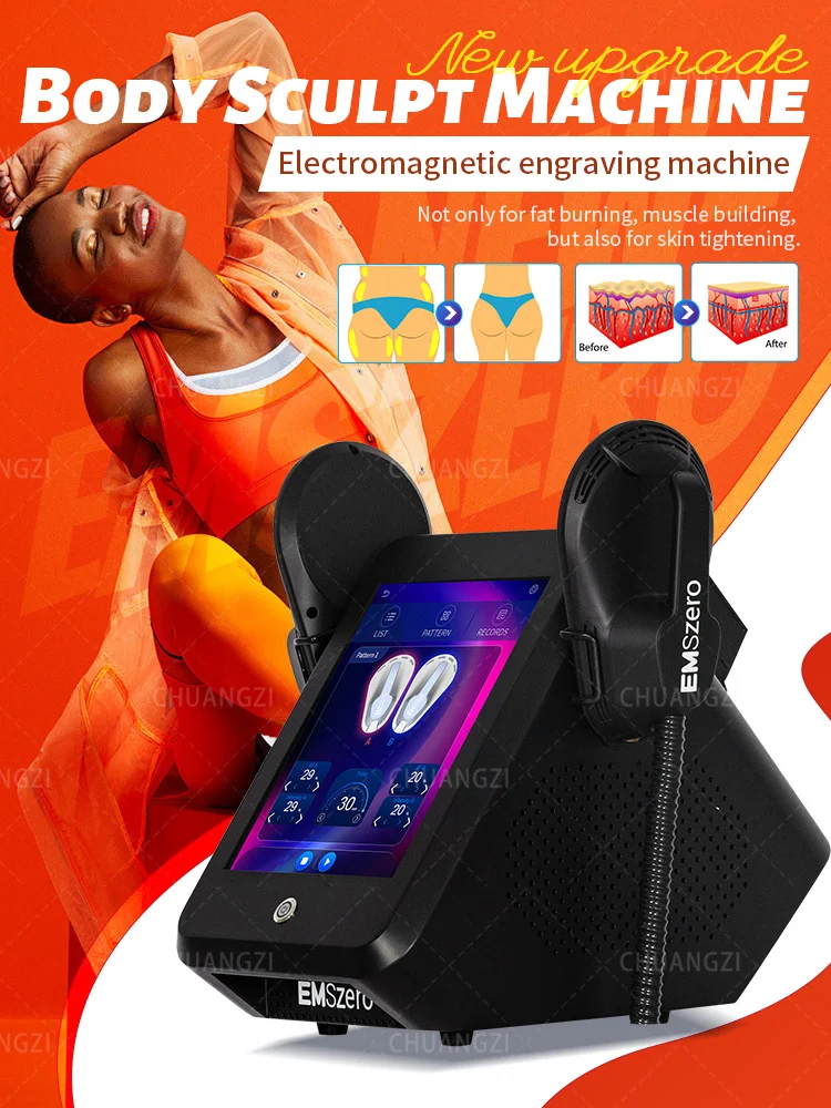 

Новый DLS-Emsslim Neo Body Sculpting Машина для похудения Emszero RF Портативное электромагнитное устройство для похудения тела без жира